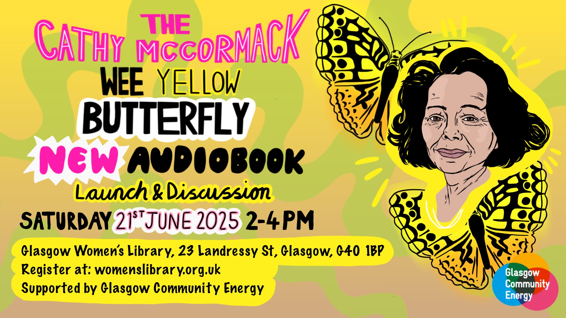 Cathy McCormack audiobook launch